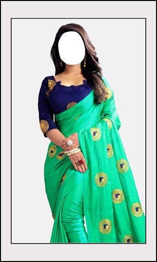 Women New Sarees Photo Montage screenshot 4