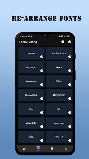 Fonts Keyboard - 100  Fancy Fonts & Emoji Keyboard screenshot 3