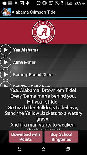 COLLEGE FIGHT SONG  RINGTONES – OFFICIAL screenshot 5