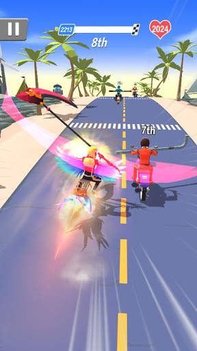 Moto Rush 3D screenshot 2