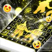 Neon Gemini Keyboard icon