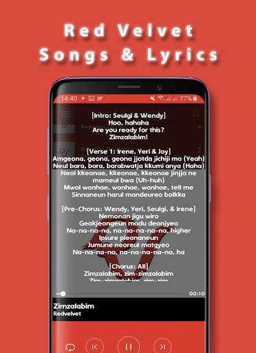 Red Velvet Offline Songs & Lyrics screenshot 4