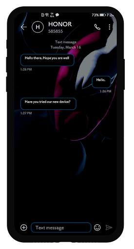 Dark Poke EMUI 11 Theme screenshot 3