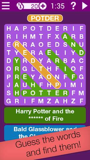 Anti Words Search Free screenshot 1