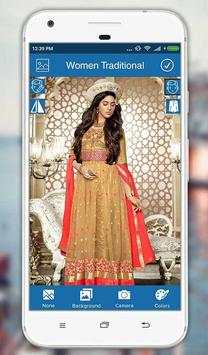 Women Traditional Photo Suit screenshot 14