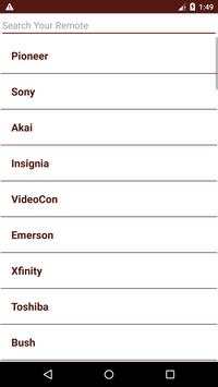 Pioneer Remote Control screenshot 2