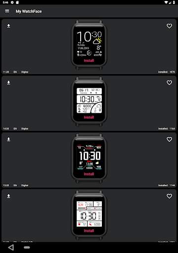 My WatchFace [Free] for Amazfit Bip screenshot 7