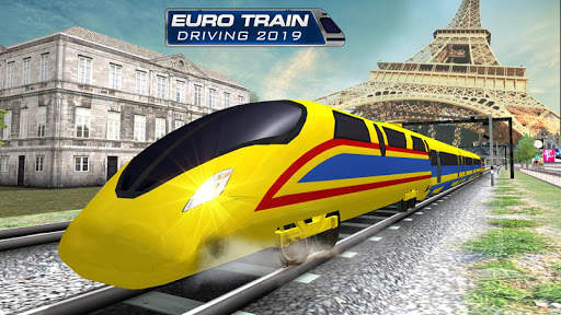 Euro Train Driving PVP 2019 screenshot 5