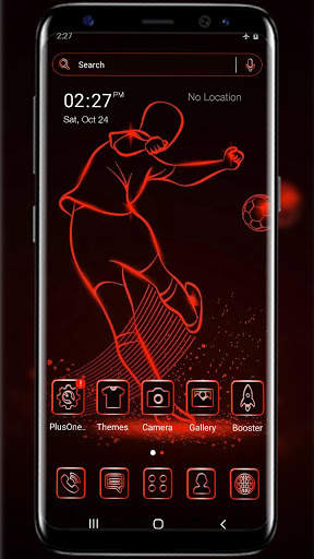 Football Player Theme 1 تصوير الشاشة