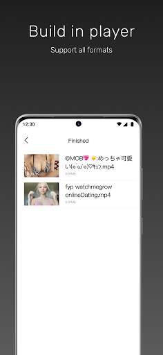 PRIVATE Download video & muisc from app screenshot 3