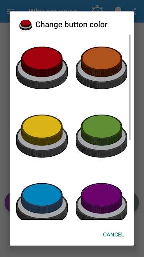 Why are you running? Button screenshot 4