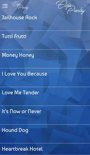Elvis Presley Song Collection screenshot 3