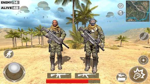 Battlegrounds Unknown Survival Free: Fire Squad screenshot 2