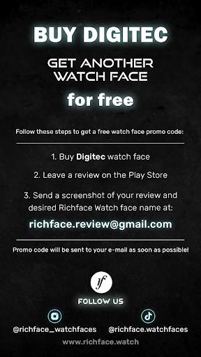 Digitec Watch Face screenshot 6