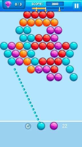 Bubble Mania - ลูกบอลเกม screenshot 6