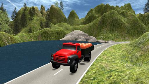 Mountain Cargo Truck Simulator: OffRoad Pickup screenshot 3