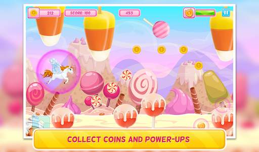 Pony in Candy World - Adventure Arcade Game screenshot 9