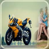 Racing Bike Photo Frame 1.1