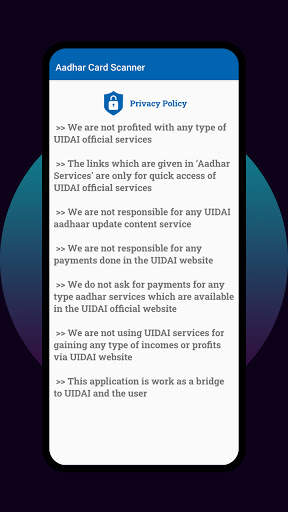Aadhar Qr Scanner screenshot 7
