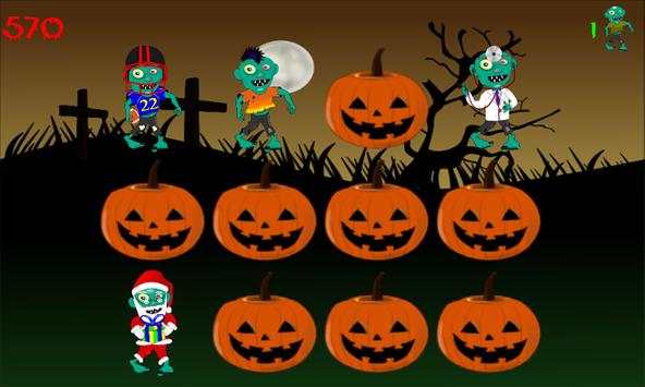 Halloween Zombie Memory Game screenshot 4