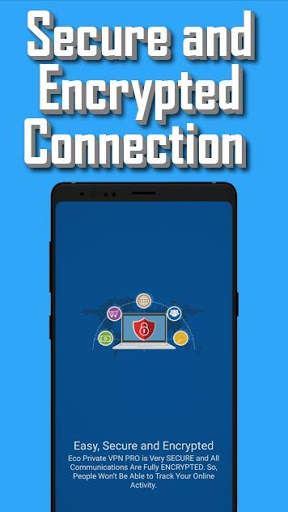 Eco Private VPN PRO - Unlimited Free VPN Proxy screenshot 1