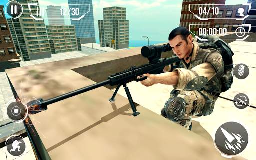 American City Sniper Shooter Game Shooting Gratis screenshot 4