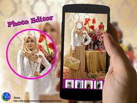 Hijab Woman Photo Montage 5 تصوير الشاشة