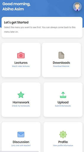 NPS LMS screenshot 1