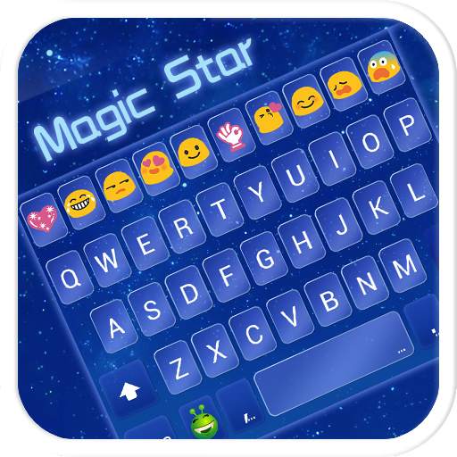 Magic Star Emoji Keyboard Skin 1.1.5