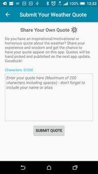Weather Quote скриншот 7