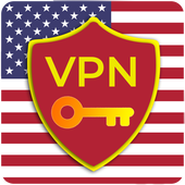 USA VPN - Free USA VPN Proxy &amp; Wi-Fi Security icon