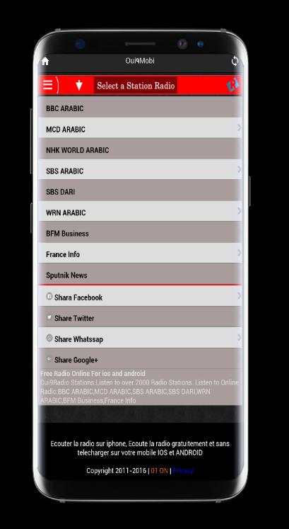 OUi9MOBI RADIO & TV screenshot 2
