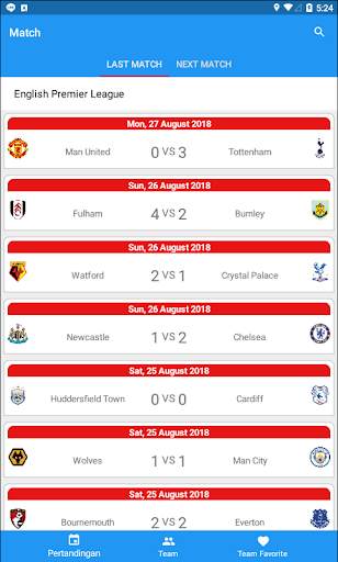 Jadwal Sepak Bola screenshot 2