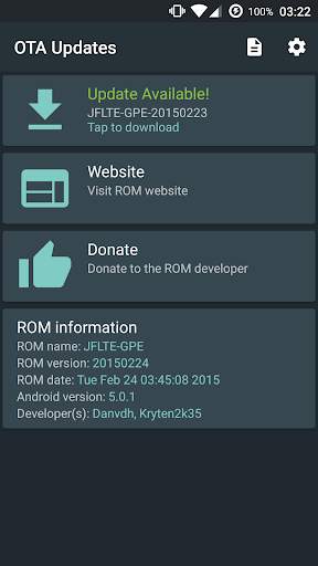 OTA Updates [ROOT][CUSTOM ROM] screenshot 3