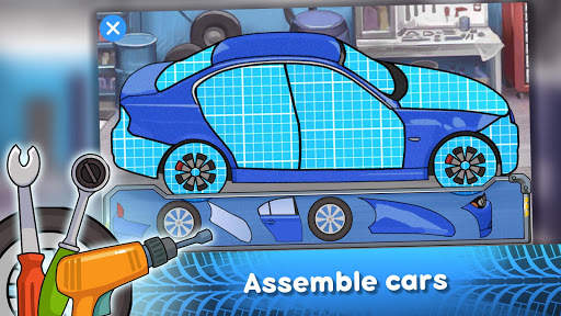 Vroom-Vroom Cars: Puzzles and Racing for kids screenshot 2