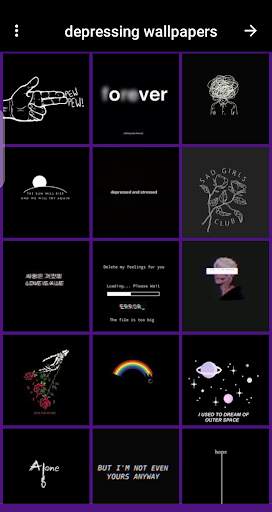 depressing wallpapers screenshot 2