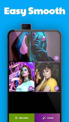 Video Collage Maker - Mix Merge Join Videos Editor screenshot 3
