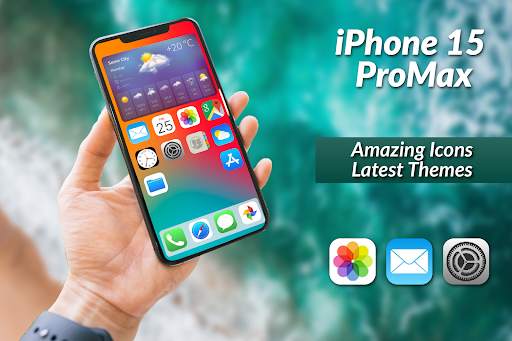 iPhone 15 Pro Max Launcher screenshot 3