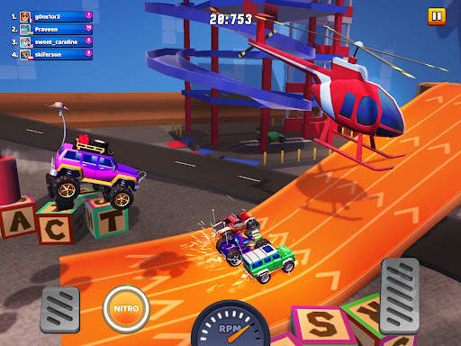 Race Car Driving Crash game screenshot 9