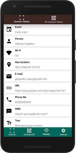 Barcode Scanner & Barcode Generator screenshot 5