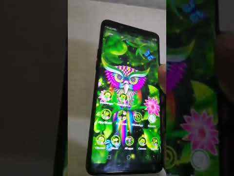 3D Cute Owl Parallax Launcher Theme 🌸 screenshot 1