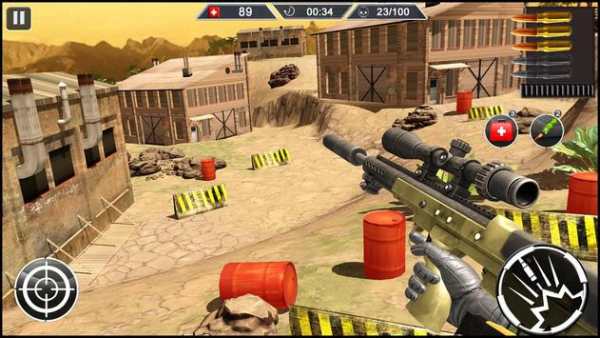 tentara sniper 3d gurun shot screenshot 2