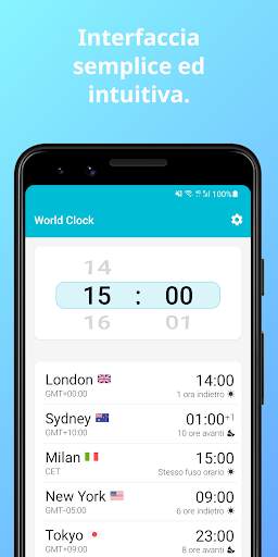 World Clock - Ora nel mondo screenshot 7
