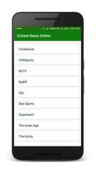 Cricket News Online screenshot 2