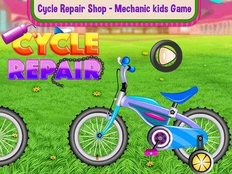 Cycle Repair Shop! Garage Game screenshot 1