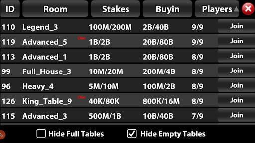 Krytoi Texas HoldEm Poker screenshot 12