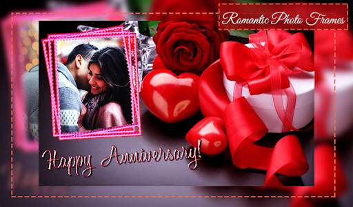 Romantic Photo Frame screenshot 1