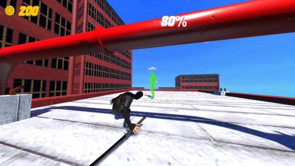 Rooftop Ninja Run screenshot 2