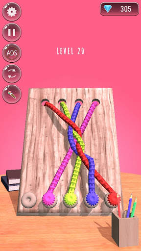 Rope Knots Untangle Master 3D screenshot 3