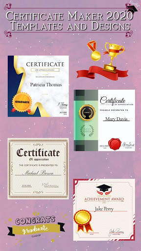 Certificate Maker 2020 📜 Templates and Designs screenshot 1
